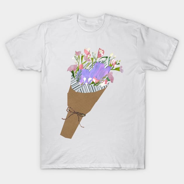 Bunch of flowers T-Shirt by Babban Gaelg